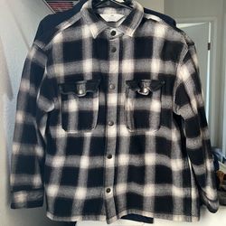 H&M kids’ flannel shacket