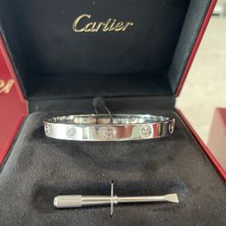 Cartier love Bracelet Size 18 