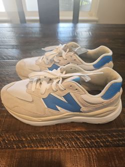 New Balance Low-Top Sneakers White Blue
