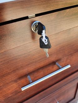 Office/ Home File Cabinet with lockable Keys.