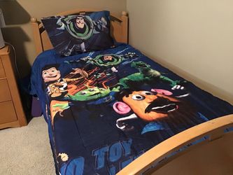 Toy story Twin Sheet Sets AND  Comforter AND Matching Pillow Case Cover