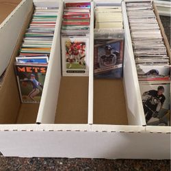 Hockey, Baseball And Football Cards