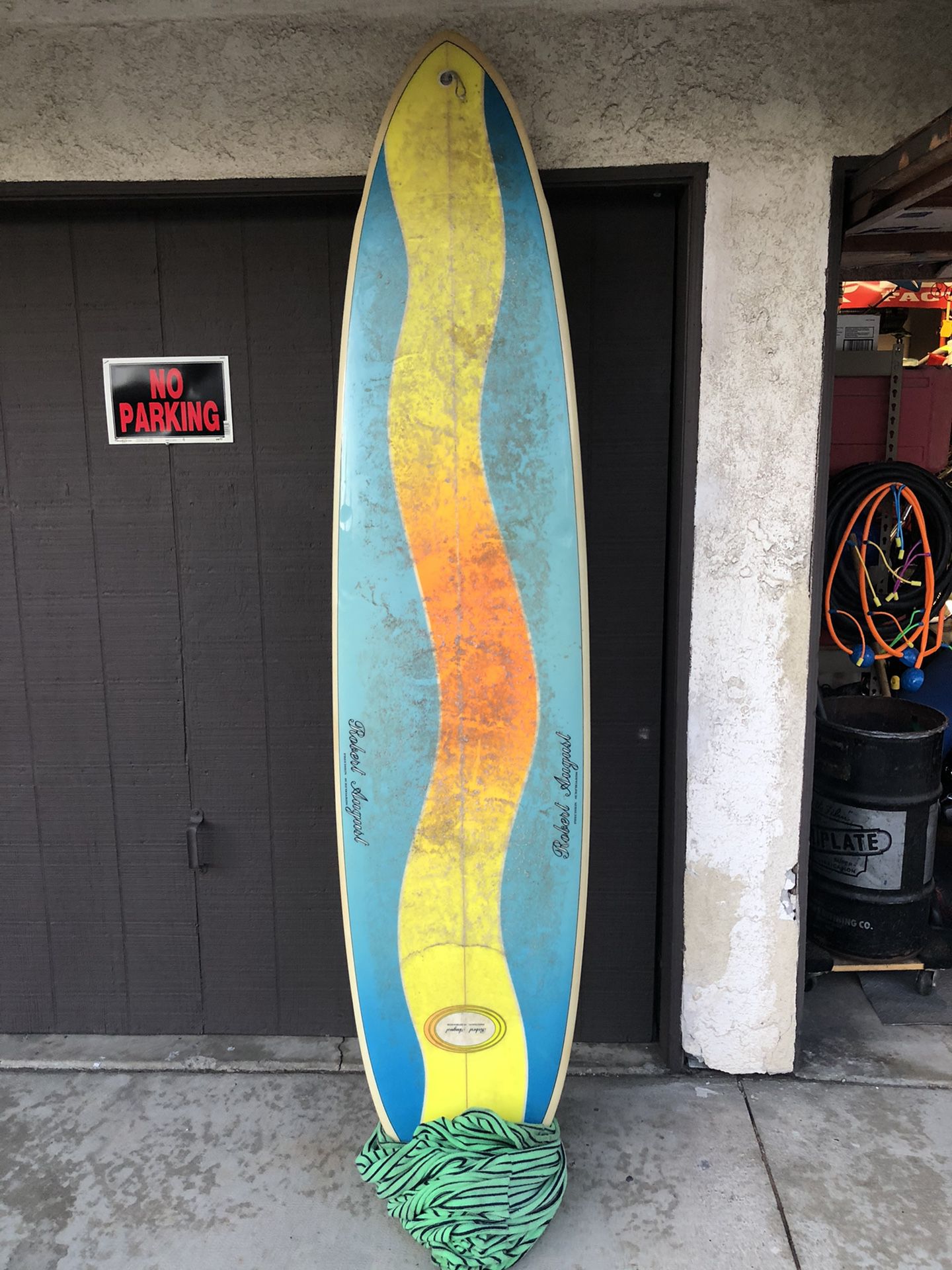 Robert August surfboard