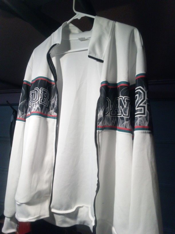 Jordan  White Mesh Jacket (Gucci Color Way)