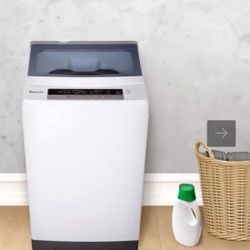Magic Chef 1.7 cu. ft. Portable Compact Top Load Washer in White