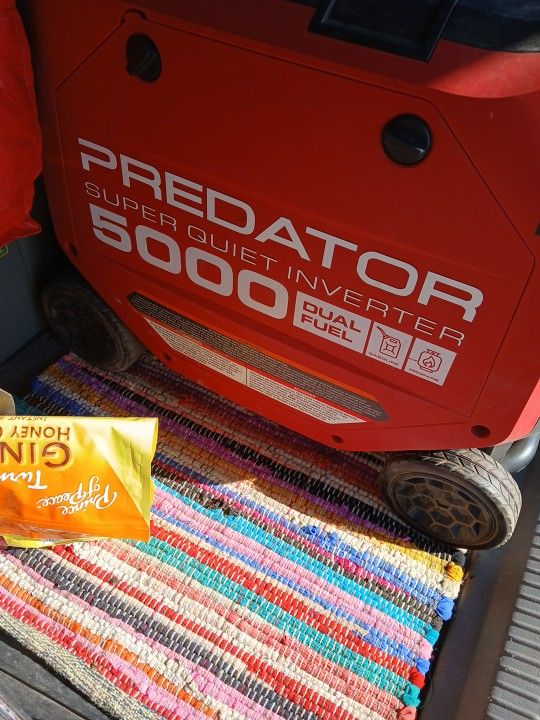 Predator 5000 Super Quiet Inverter Generator .