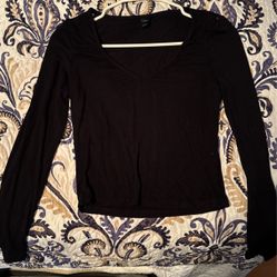 Black Long Sleeve Shirt 