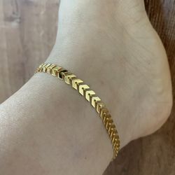 Gold Plated Anklet 
