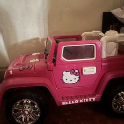 Girls Hello Kity Toy Car
