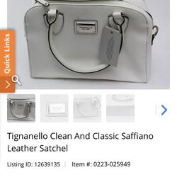 Tignanillo Leather Handbag 