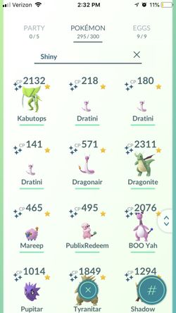 EXTREMELY rare Pokemon go lv30 Mystic acc, shiny party hat pikachu/raichus  + 46 shinies in total for Sale in Windermere, FL - OfferUp