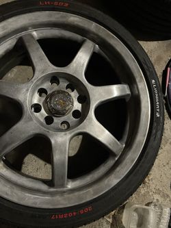 17 Inch 4 Lug Universal Rims 