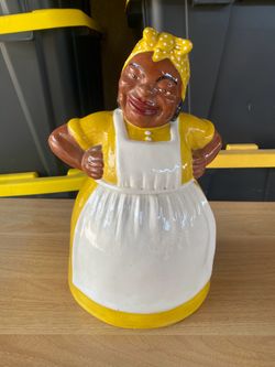 Vintage Aunt jemima cookie jar