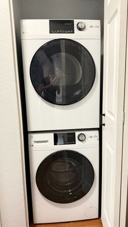 GE Stackable front load washer dryer