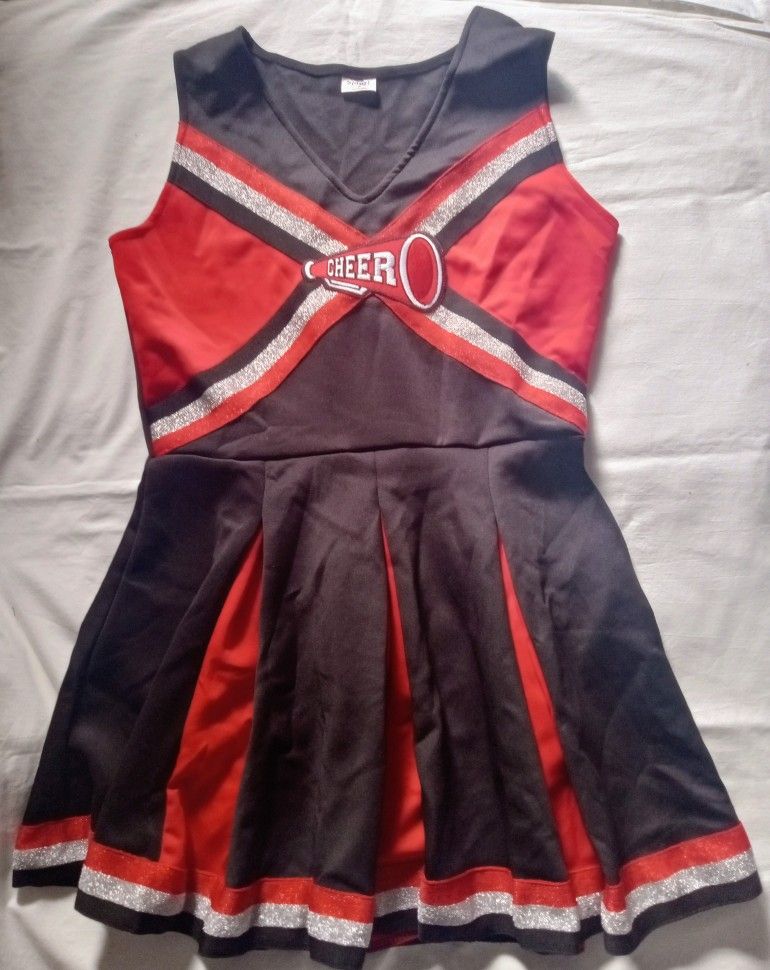 Spirit Halloween Cheerleader Dress New Size Medium 