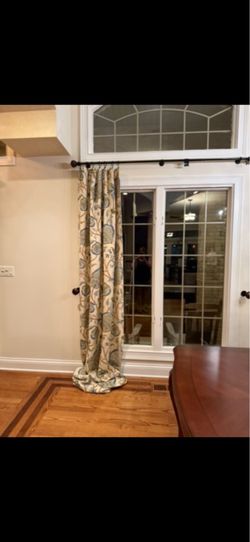 VINTAGE CREWEL DRAPERY