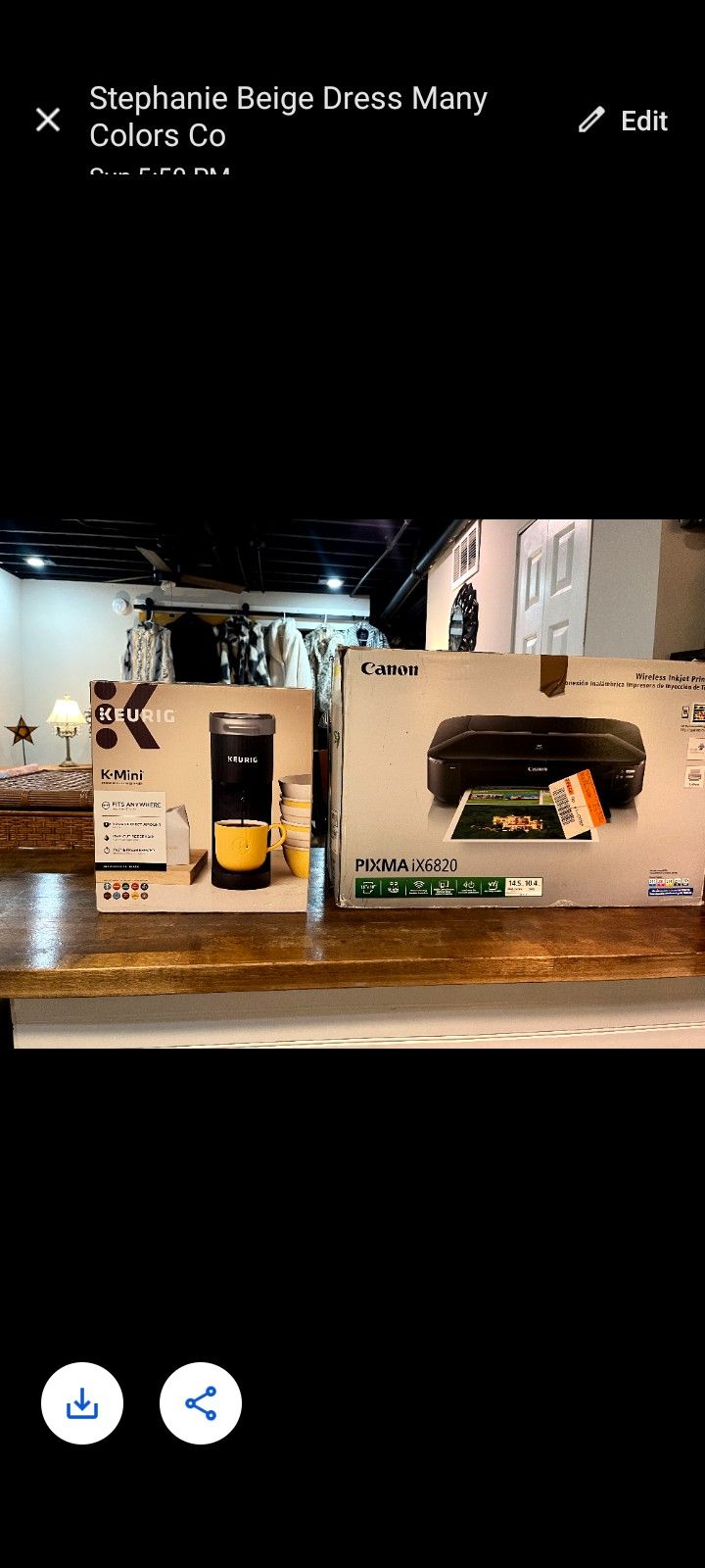 Ink Jet Printer New Cannon PIXMA X6820