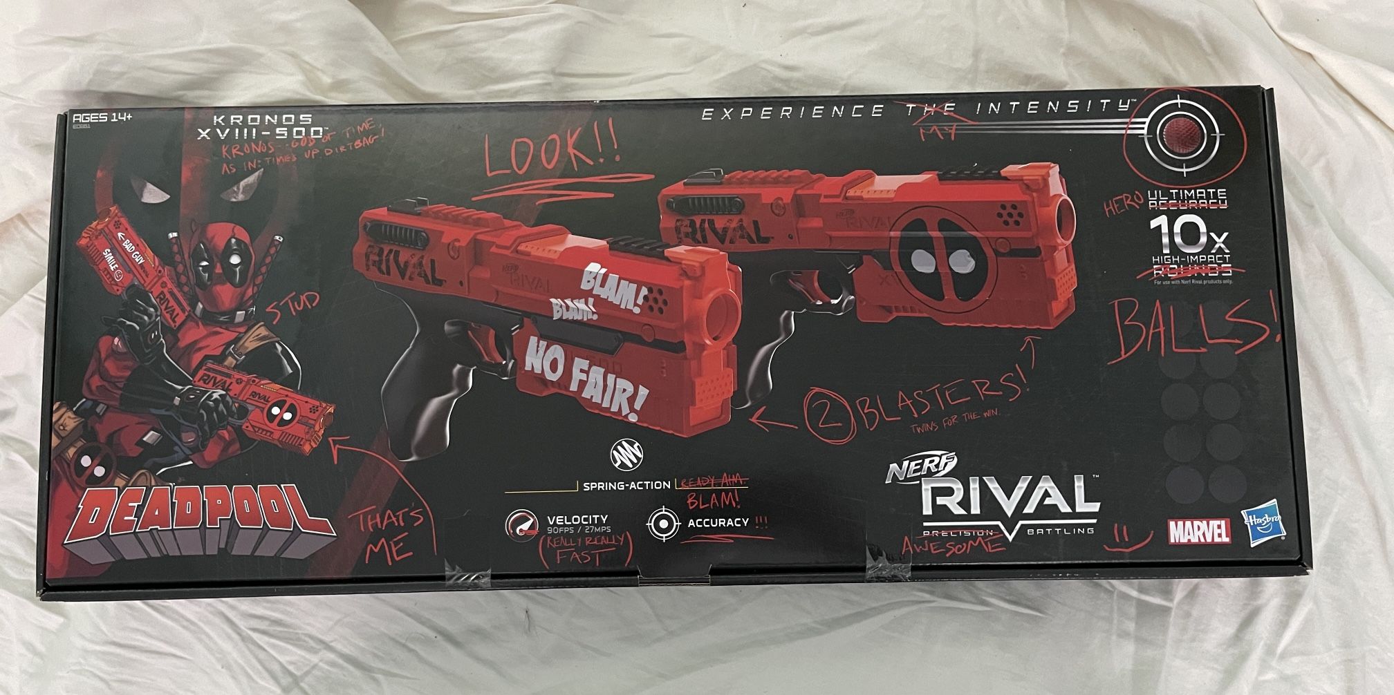 Deadpool Nerf Guns New