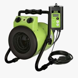 Gardtech Greenhouse Heater with Digital Thermostat, 1500W Portable Outdoor Heater with Overheat Protection, Grow Tent Heaters [Str🆕✅•Retails $129.99