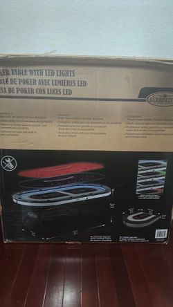 Poker Table New In Box Barrington
