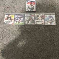 New Ps3 and one ps2 Games