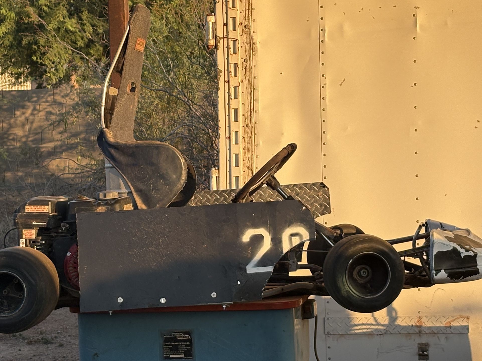 Racing shifter kart