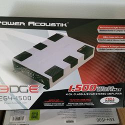 1500 WATT 4 Channel Amplifier New