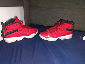 Jordan 6 Rings "Gym Red" (Size 6.5Y / Women's 8