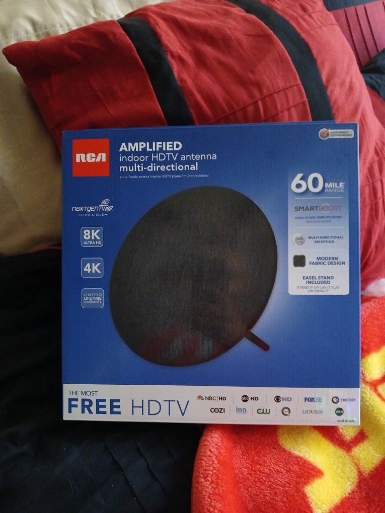 RCA AMPLIFIED Indoor HDTV antenna