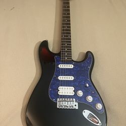 Customized Squier Stratocaster Guitar 