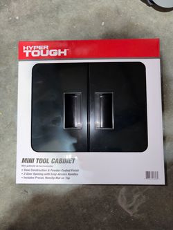 New Hyper tough mini tool cabinet box
