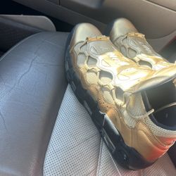 Nike Air Money Gold Sz 13