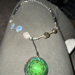 Original Art Choker Necklace