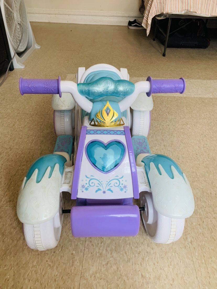 Disney Frozen Premium Quad 6Volt Battery Powered Kids RideOn Toy Car