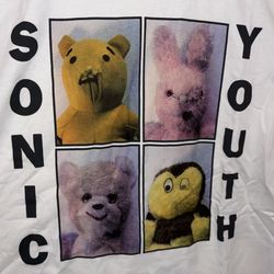 Sonic Youth Tee - Levi’s Vintage Design SIZE M - Plushes Mike Kelley
