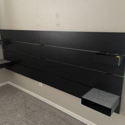 Ikea Nordli Headboard (Anthracite) - $100