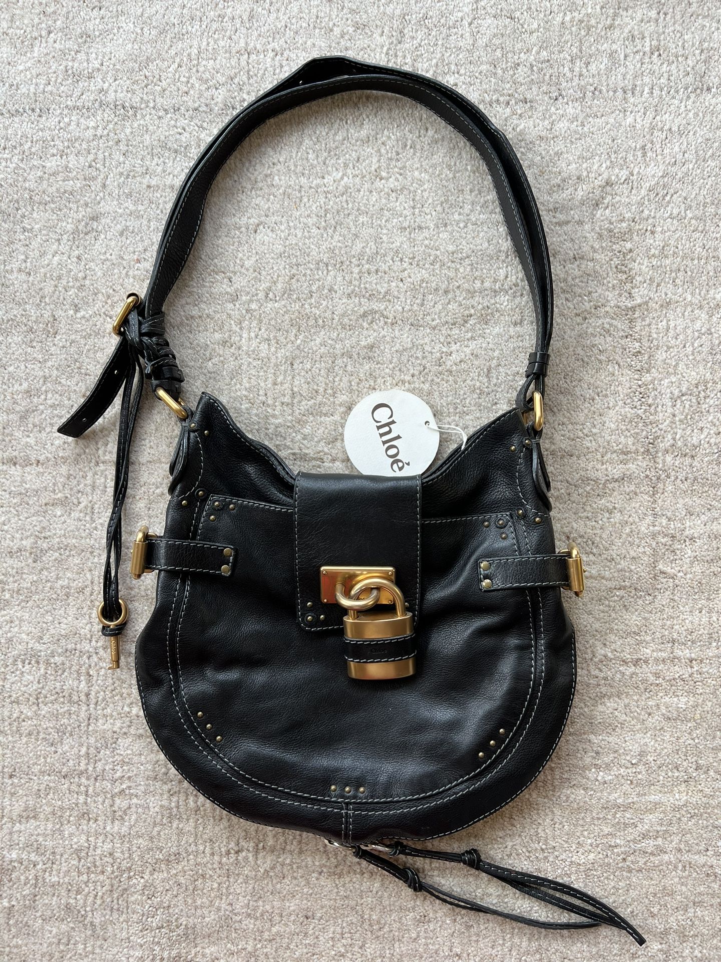 Chloe Black Leather Bag