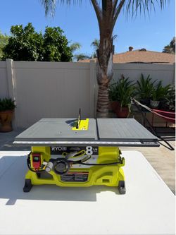 Ryobi 8-1/4” compact table saw