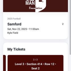 A&M vs Samford Game 11/22
