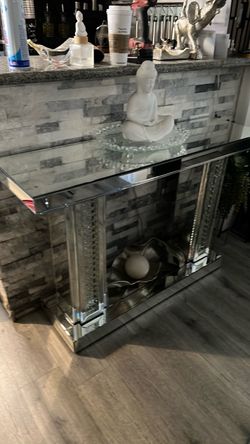 Mirror table side
