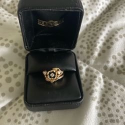 Wedding Band And Engagement Ring 