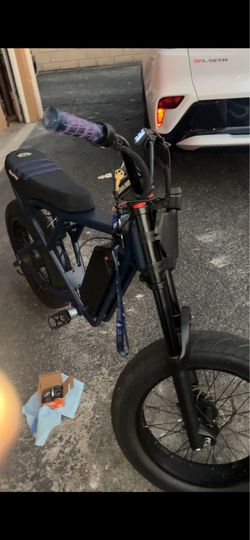 E bike ready to go