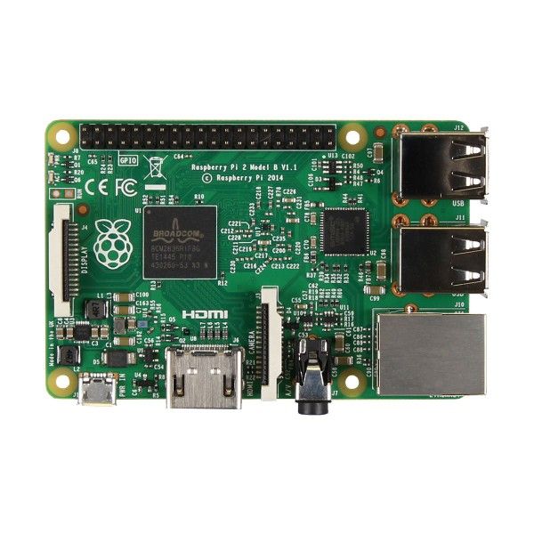 Raspberry Pi 2 Model B With Canan Power Adapter