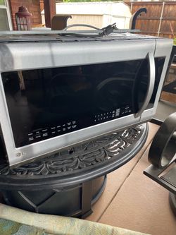 LG over the Range Microwave