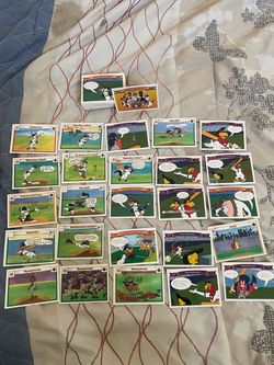 MLB 1991 Comic Ball Cards Looney Tunes