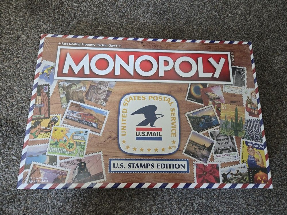 Monopoly US Stamps Edition