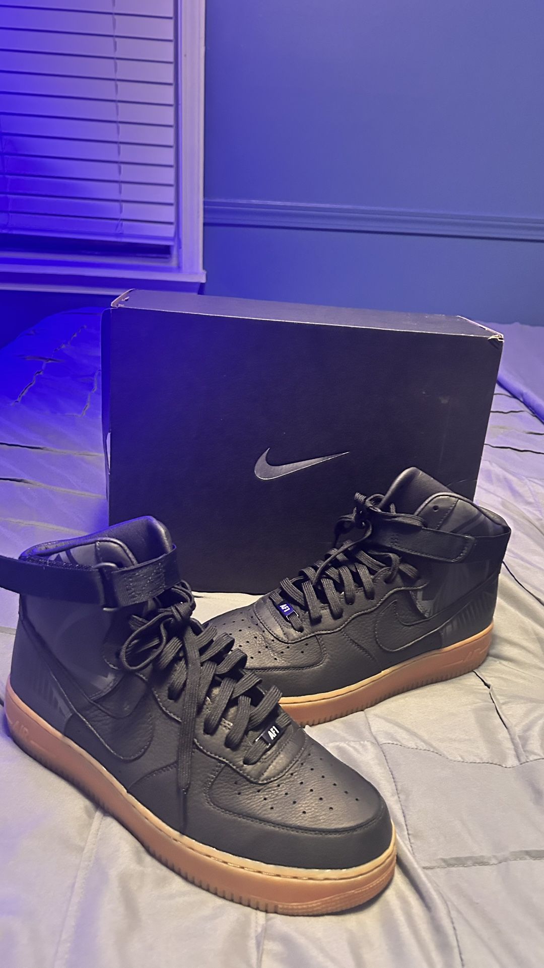 Nike Black High Forces