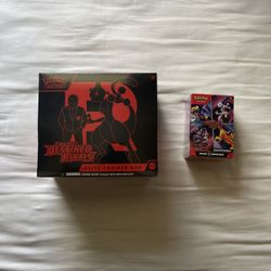 Pokémon Scarlet & Violet Destined Rivals Pokemon Center ETB & Booster Bundle NEW