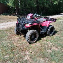 2017 Polaris Four Wheeler Four Wheel Drive Work Good Runs Good Power Steering Works Good Front Differential Is Bad 