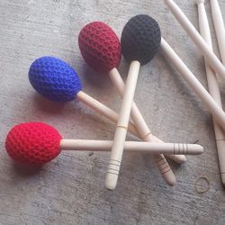 Baquetas Y Bolillos Para Tambora